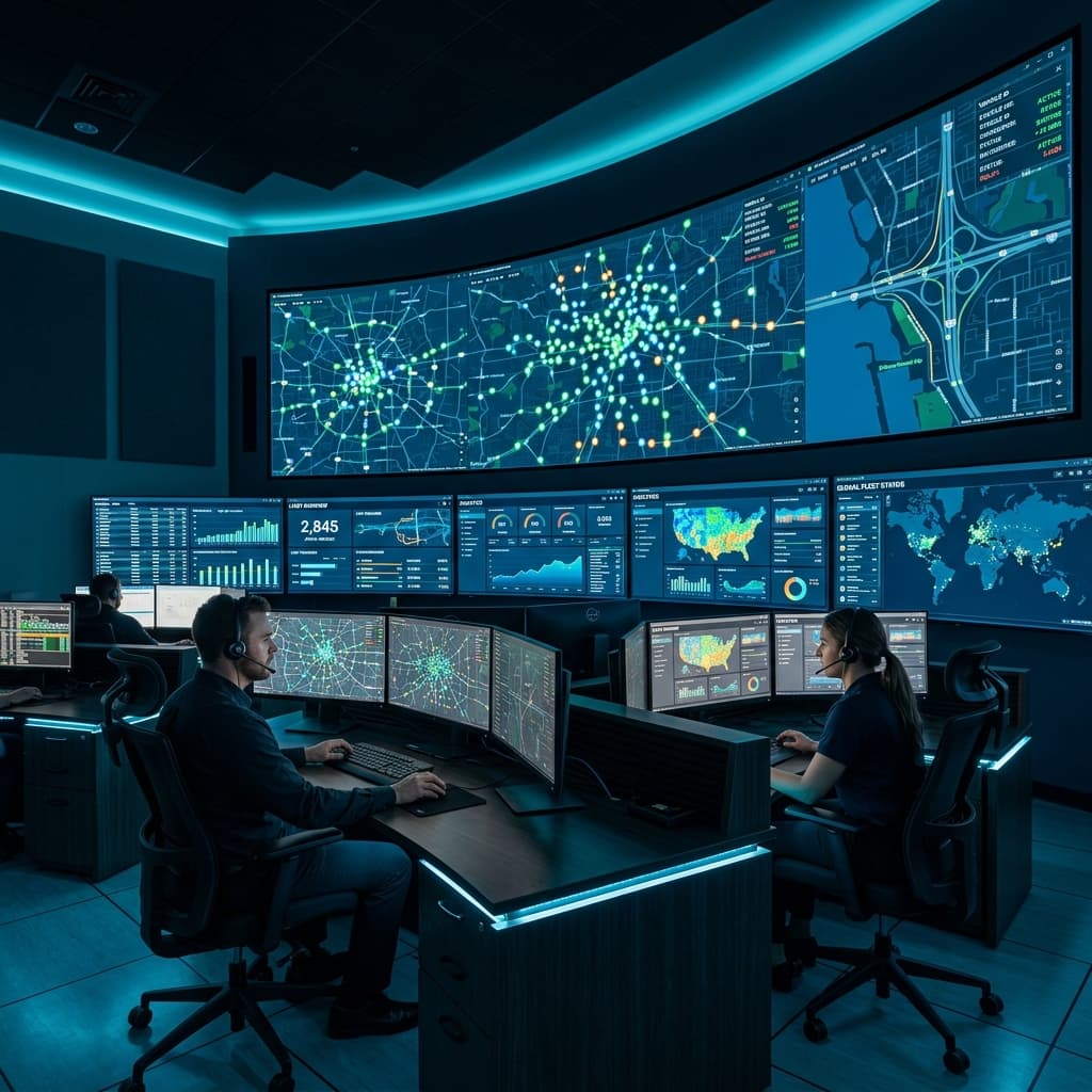Fleet management control room